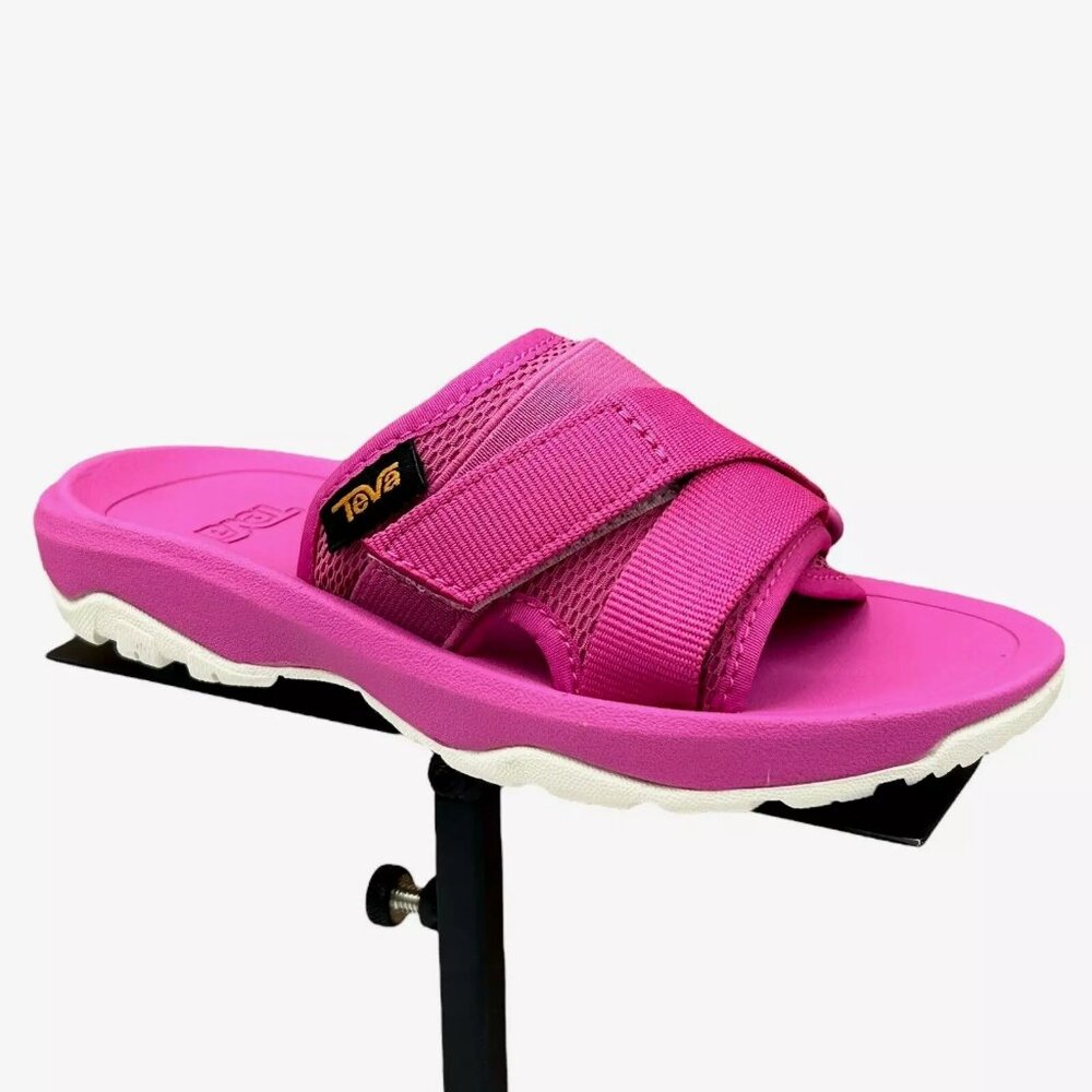 Teva Hurricane Toddler Girl's Verge Slide Sandal Size 9 Pink EVA-Foam Midsole